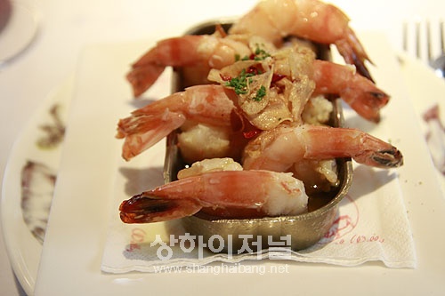 Gambas al Ajillo 80元