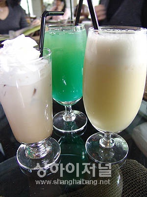 BALI ALEXSANDER, BALI LAGUNA, VIRGIN COLADA-왼쪽부터
