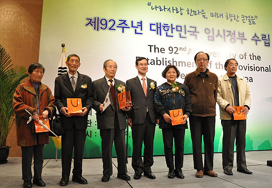 생존 독립지사 후손들