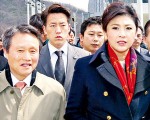 4대강에 푹빠진 미녀